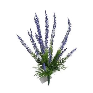 Floare artificială Heather albastru, 29 cm imagine