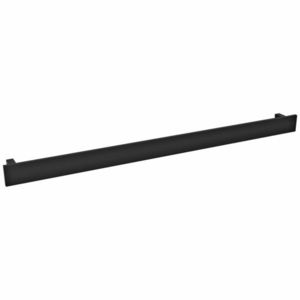 SAPHO PX088 Patron suport pentru prosoape, 100 x 6cm, negru mat imagine