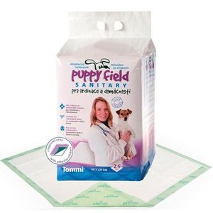 Puppy Field Pads sanitare pentru câini Padssanitare 25 buc, 90 x 60 cm imagine