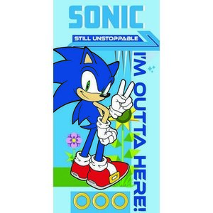 Prosop pentru copii Unstoppable Sonic the Hedgehog, 70 x 140 cm imagine