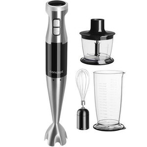 Blender vertical Concept TM4900 cu tocător, tel și bol de amestecare 1000 W BLACK, negru imagine