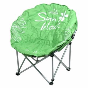 Scaun pliabil Cattara Camping Flowers, verde imagine