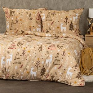 Lenjerie de pat Flanel 4Home Festive , 140 x 220cm, 70 x 90 cm, 140 x 220 cm, 70 x 90 cm imagine