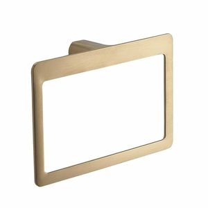 Suport pentru prosoape GEDY PI7088 Pirenei 23 x 15cm , auriu mat imagine