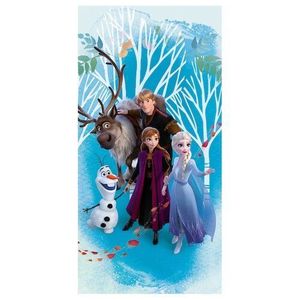 Prosop Jerry Fabrics Regatul de gheață Frozen 2 blue, 70 x 140 cm imagine