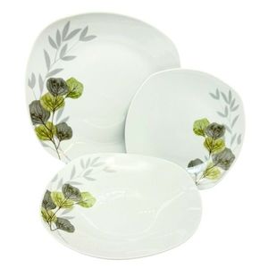 Set de masă Home Elements din 18 piese Alder imagine