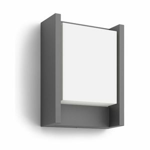 Lampă de perete de exterior Philips Arbour UltraEfficient cu LED-uri 3, 8 W 2700K, antracit imagine