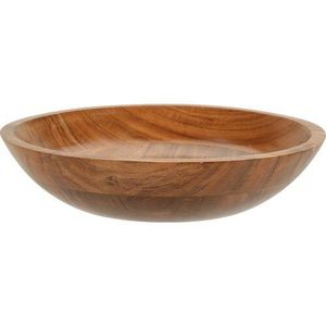 Bol din lemn Acacia, diametru 28 x 7 cm imagine