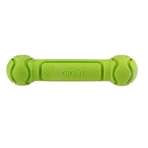 GiGwi Dumbbell pentru câini Foamer Dumbbell verde, 21 x 5 x 4 cm imagine