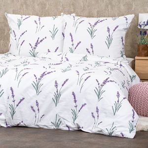 Lenjerie de pat din bumbac 4Home Lavender, 140 x 220 cm, 70 x 90 cm imagine