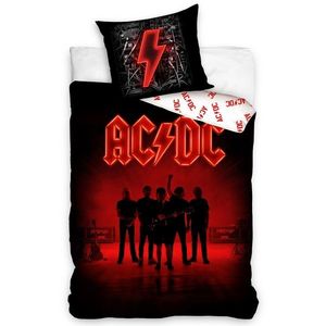 Lenjerie de pat din bumbac AC/DC Power Up , 140 x200 cm, 70 x 90 cm imagine