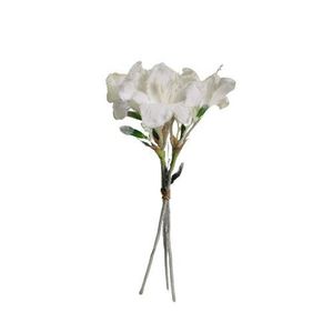 Crin artificial înzăpezit Lily alb, 47 cm imagine