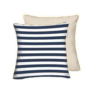 Față de pernă din Percal Tom Tailor Dark Navy -Sunny Sand, 40 x 40 cm imagine