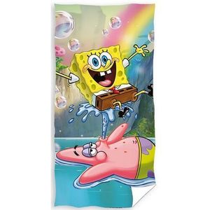 Prosop pentru copii Sponge Bob Waterfall , 70 x140 cm imagine