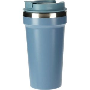 Cană termo albastru 500 ml, 17 cm imagine