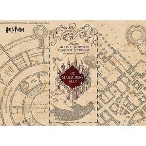 Suport farfurie Harry Potter Marauders Map pentru copii, 42 x 30 cm imagine