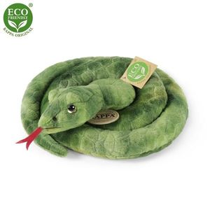 Șarpe de pluș Rappa verde 90 cm ECO-FRIENDLY imagine