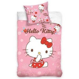 Lenjerie de pat Hello Kitty Little, 100 x135 cm, 40 x 60 cm imagine