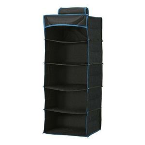 Organizator suspendat cu etajere Redcliffs 36 x 36x 85 cm, negru imagine