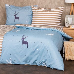 Lenjerie bumbac 4Home Deer, 220 x 200 cm, 2 buc. 70 x 90 cm imagine