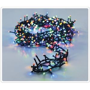 Instalație luminoasă de Crăciun Twinkle colorat, 400 LED imagine