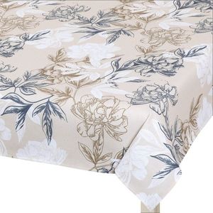 Față de masă Bellatex DITA Flower gri-bej, 140 x160 cm, 140 x 160 cm imagine