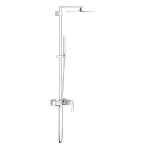 Coloana de dus Grohe Euphoria Cube System 230 cu baterie crom imagine