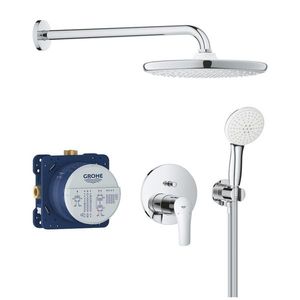 Sistem de dus incastrat Grohe Eurosmart Tempesta 250 cu 2 consumatori crom imagine