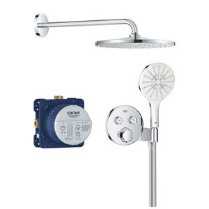 Sistem de dus incastrat Grohe Precision SmartControl Vitalio Rain Mono 310 crom imagine