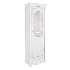 Vitrina Blanc, Bizzotto, 50 x 34 x 170 cm, MDF imagine