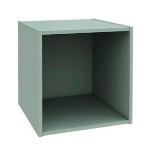 Raft modular Composite Cube, Bizzotto, 35x35x35 cm, PAL/MDF, verde sage imagine