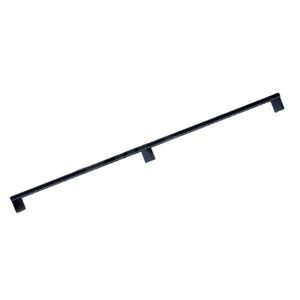 Maner pentru mobilier Graf Big Long, finisaj negru periat, L: 1200 mm - Viefe imagine