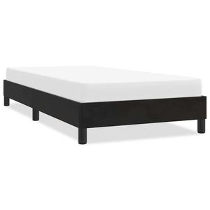 vidaXL Cadru de pat fără saltea Negru 80x220 cm catifea imagine