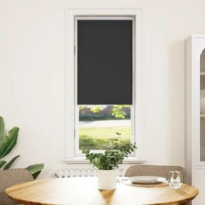 vidaXL Jaluză cu role opace negru 40x175 cm lățime material 35, 7 cm imagine