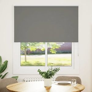 vidaXL Jaluză cu role opace gri 120x130 cm Lățime material 116, 6 cm imagine