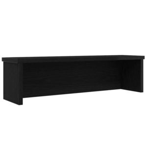 vidaXL Suport de bucătărie stivuibil negru 50x15x16 cm lemn prelucrat imagine