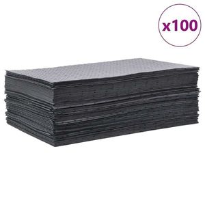 vidaXL Tampoane absorbante de ulei 100 buc Gri 40x50 cm imagine