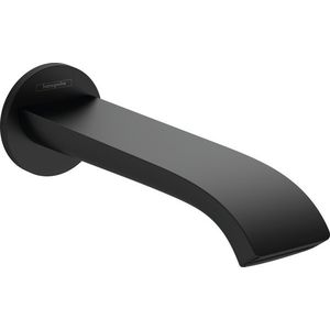 Pipa cada Hansgrohe Vivenis 20.2cm negru mat imagine