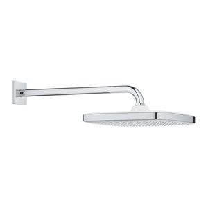 Palarie de dus Grohe Tempesta 250 Cube 1 jet cu brat de dus 38cm de perete 9.5 l/min crom imagine