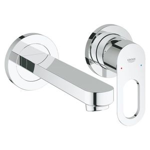 Baterie lavoar Grohe BauLoop din 2 elemente proiectie 171mm crom imagine