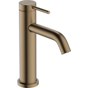 Baterie lavoar Hansgrohe Tecturis S 110 EcoSmart+ ventil pop-up bronz periat imagine