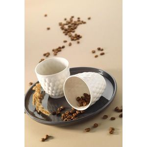 Set 2 cani de cafea Kutahya Porselen, FV02EKF0014, 120 ml, portelan imagine