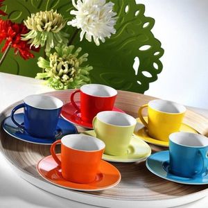 Set de cafea Kutahya Porselen, TL12KT140, 12 piese, portelan imagine