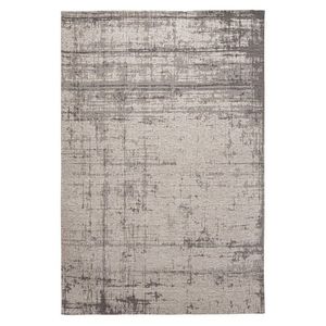 Covor Yuno, Bizzotto, 200 x 290 cm, tesatura Chenille/policoton, verso din latex, gri imagine