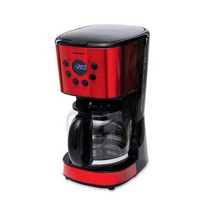 Cafetiera digitala, Heinner, 900 W, 1.5 L, rosu imagine