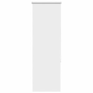 vidaXL Jaluză cu role opace alb 50x130 cm lățime material 45, 7 cm imagine