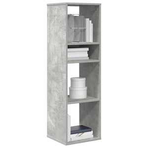 vidaXL Bibliotecă, gri beton, 34x31x112 cm, lemn prelucrat imagine