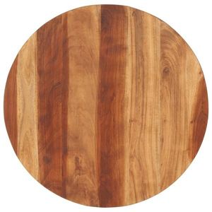 vidaXL Blat de masă rotund, 70 cm, 15-16 mm, lemn masiv de acacia imagine