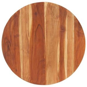 vidaXL Blat de masă rotund, 80 cm, 15-16 mm, lemn masiv de acacia imagine