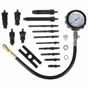 Sixtol Kit test compresie diesel MECHANIC ENGINETESTER 19, 0-70 bar, 19 buc imagine